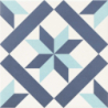 HANOI STAR BLUE MAT 33X33 GAT.1 (P.72307)
