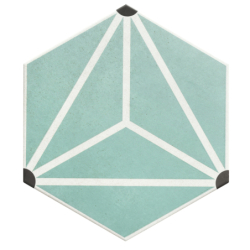 OSAKA AQUA HEXAGON MAT...