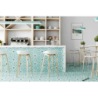 OSAKA AQUA HEXAGON MAT 28,5X33 GAT.1 (P.73119)