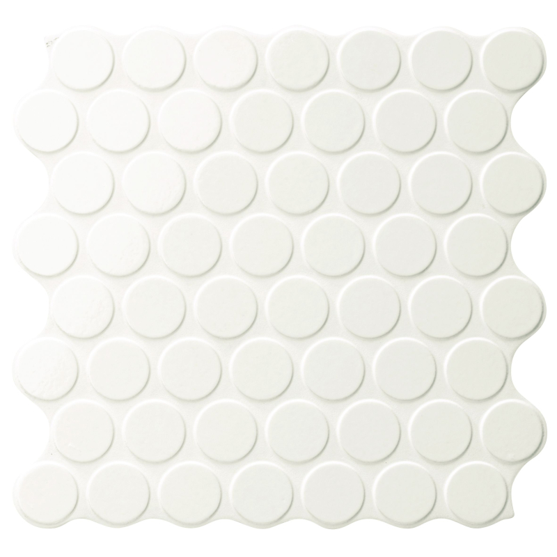 CIRCLE GLOSSY WHITE POŁYSK 30,9X30,9 GAT.1 (P.72593)