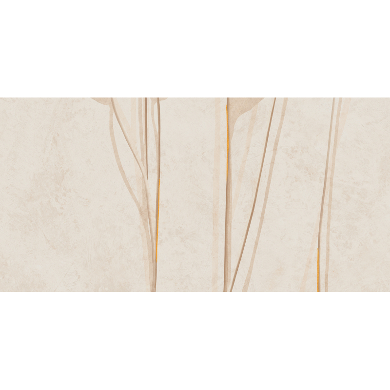 Obraz gresowy ścienny Mild Clay leaves A 119,8x59,8x0,8 GAT.1 (P.74577)