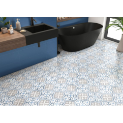CANTERBURY BLUE MAT 45X45 GAT.1 (P.76023)