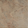 MATTONE PIETRA BEIGE STOPNICA PROSTA 30X30 GAT.1 (P.47403)
