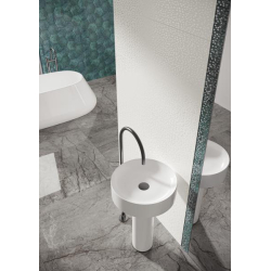UNIQUE LADY WHITE SCIANA REKT. DEKOR 39,8X119,8 GAT.1 (P.46719)