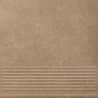 MATTONE SABBIA BROWN STOPNICA PROSTA 30X30 GAT.1 (P.47419)
