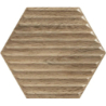 WOODSKIN WOOD HEKSAGON STRUKTURA B SCIANA 19,8X17,1 GAT.1 (P.46999)
