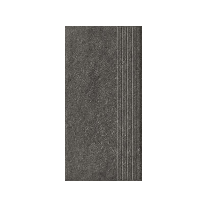 CARRIZO BASALT STOPNICA PROSTA STRUKTURA MAT 30,0X60,0 GAT.1 (P.47545)