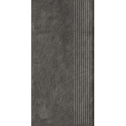CARRIZO BASALT STOPNICA PROSTA STRUKTURA MAT 30,0X60,0 GAT.1 (P.47545)