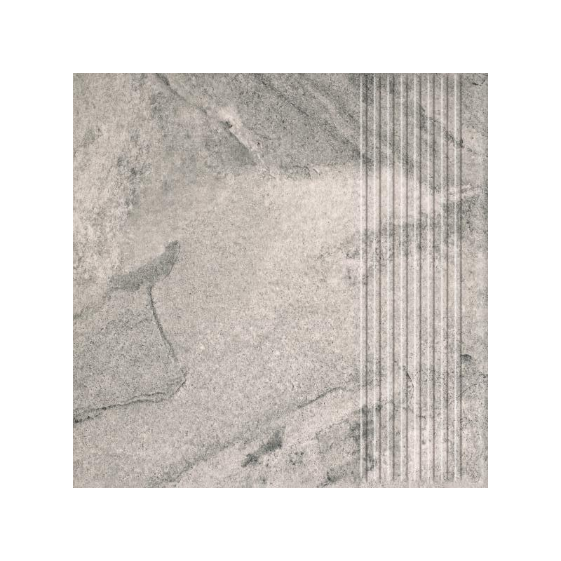 MATTONE PIETRA GRAFIT STOPNICA PROSTA 30X30 GAT.1 (P.47425)