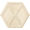 ILLUSION BEIGE HEKSAGON STRUKTURA SCIANA POLYSK 19,8X17,1 GAT.1 (P.46975)