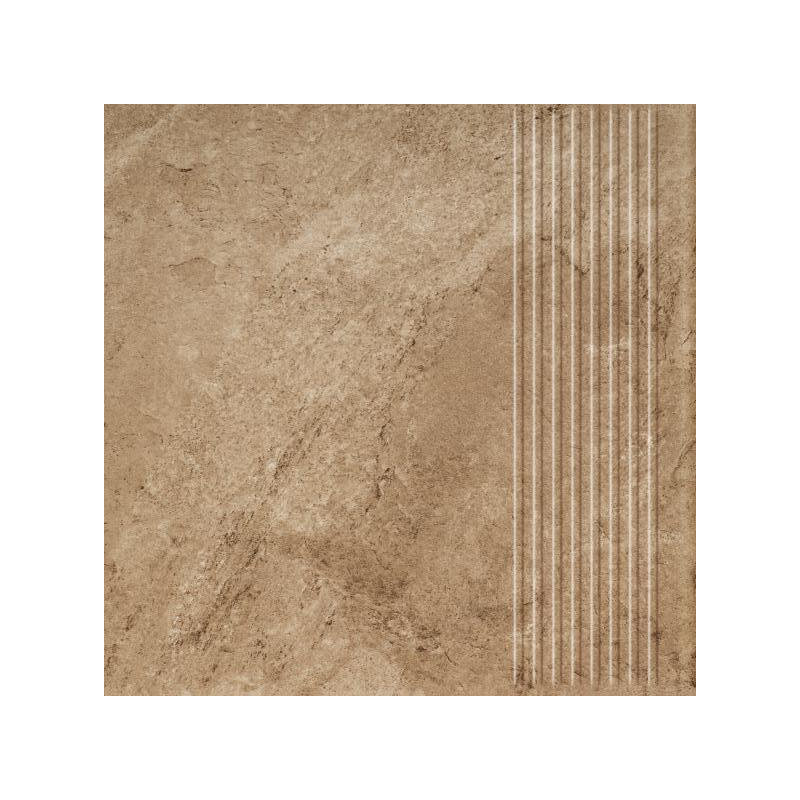 MATTONE PIETRA OCHRA STOPNICA PROSTA 30X30 GAT.1 (P.77045)