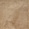 MATTONE PIETRA OCHRA STOPNICA PROSTA 30X30 GAT.1 (P.77045)