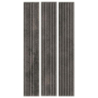 CARRIZO BASALT ELEWACJA STRUKTURA STRIPES MIX MAT 39,7x6,5 GAT.1 (P.77059)