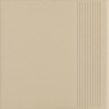 BAZO BEIGE STOPNICA PROSTA GRES MONOKOLOR MAT. 30X30 GAT.1 (P.47809)