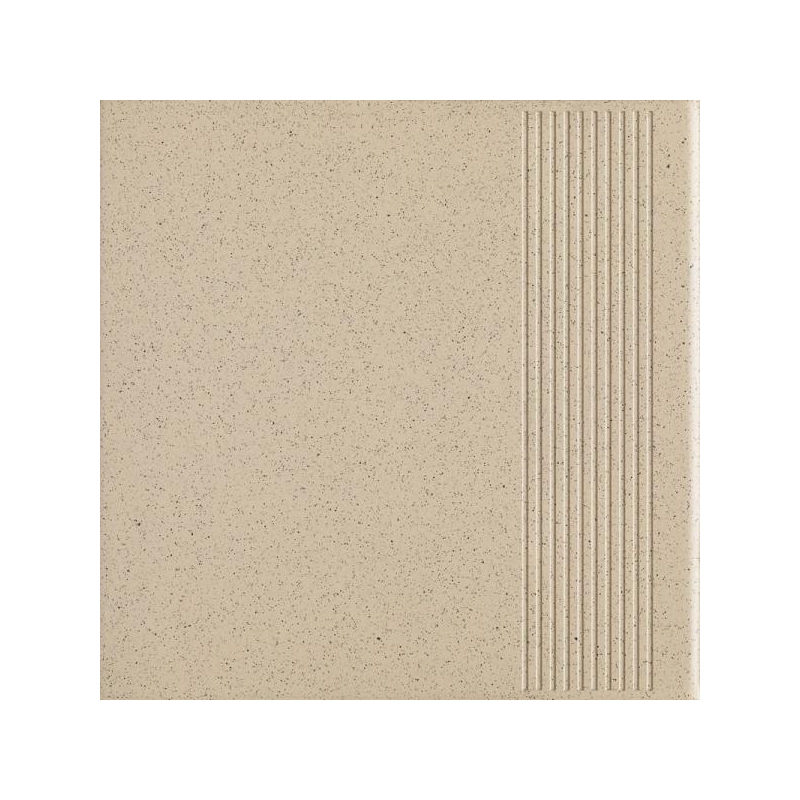 BAZO BEIGE STOPNICA PROSTA GRES SOL-PIEPRZ MAT. 30X30 GAT.1 (P.47807)