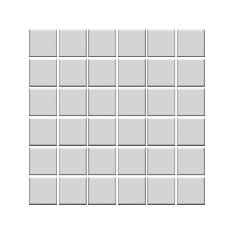 GAMMO COLOURS SZARY MOZAIKA PRASOWANA MAT K.4,8X4,8 29,8X29,8 GAT.1 (P.77203)