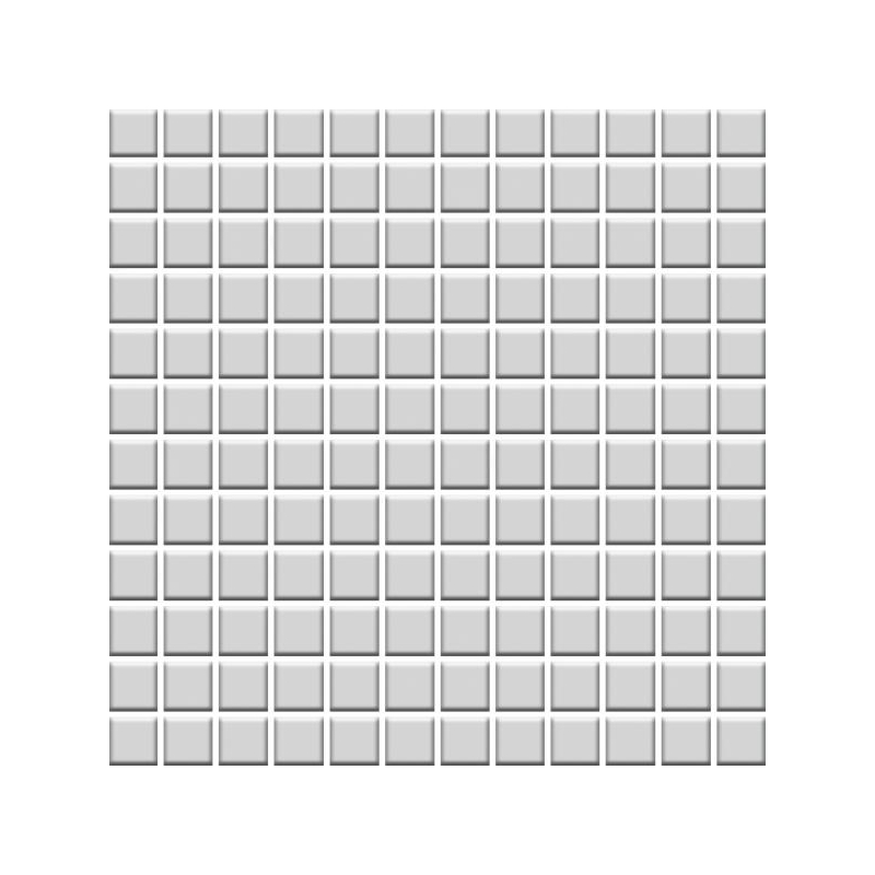 GAMMO COLOURS SZARY MOZAIKA PRASOWANA MAT K.2,3X2,3 29,8X29,8 GAT.1 (P.77265)