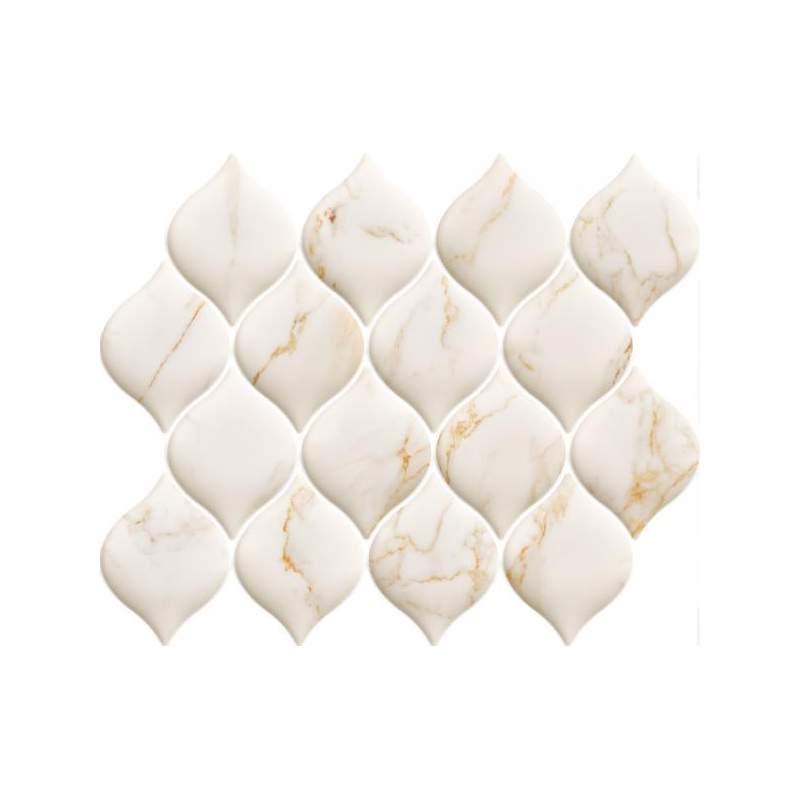 BLISS GOLD MOZAIKA PRASOWANA POLYSK ARABESKA 26,5X20,2 GAT.1 (P.50423)