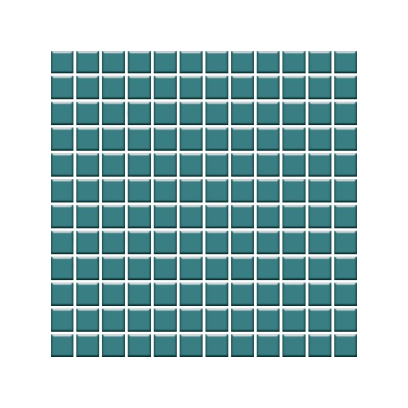 GAMMO COLOURS TURKUSOWY MOZAIKA PRASOWANA MAT K.2,3X2,3 29,8X29,8 GAT.1 (P.77267)