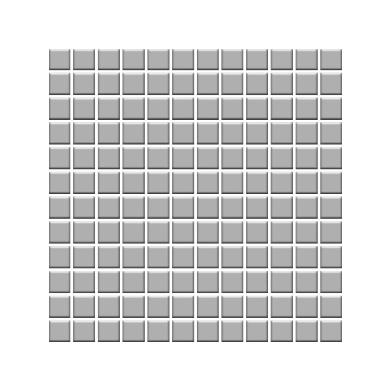 GAMMO COLOURS GRAFITOWY MOZAIKA PRASOWANA MAT K.2,3X2,3 29,8X29,8 GAT.1 (P.77297)