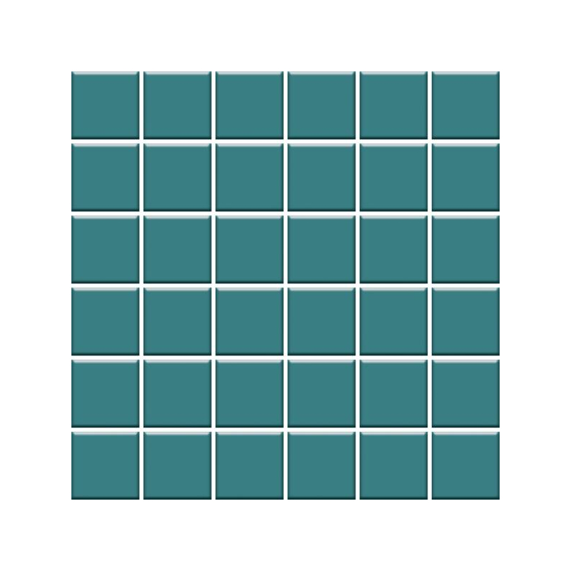 GAMMO COLOURS TURKUSOWY MOZAIKA PRASOWANA MAT K.4,8X4,8 29,8X29,8 GAT.1 (P.77385)