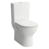 LUA Miska do kompaktu wc 650 x 360 mm RIMLESS, odpływ podwójny (poziomy lub pionowy max 260mm) LAUFEN H8240810000001