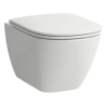 LUA Miska podwieszana wc ADVANCED 520 x 360 mm RIMLESS, zgodna z systemem spłukiwania 4,5/3l. LAUFEN H8200800000001