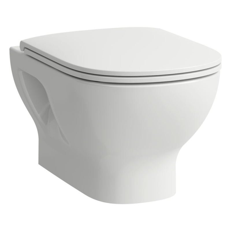 LUA Miska podwieszana wc BASIC 520 x 360 mm RIMLESS,zgodna z systemem spłukiwania 4,5/3l. LAUFEN H8200810000001