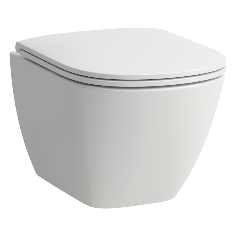 LUA Miska podwieszana WC ADVANCED 490x360mm RIMLESS LCC, (compacto), zgodna z systemem spłukiwania 4,5/3l. LAUFEN H8200834000001
