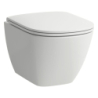 LUA Miska podwieszana WC ADVANCED 490x360mm RIMLESS LCC, (compacto), zgodna z systemem spłukiwania 4,5/3l. LAUFEN H8200834000001