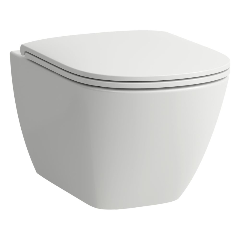 LUA ZESTAW ADVANCED 3w1, Miska podwieszana WC LUA BASIC, deska SLIM wolno opad. + izolacja akustyczna  LAUFEN H8660800000001
