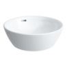 LCC Active PRO B Umywalka nablatowa 420 x 420 mm, bez otwor na baterie, z otworem przelewowym LAUFEN H812962A001091