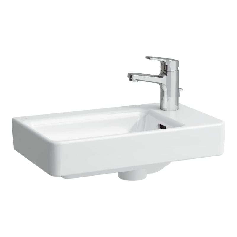 LCC Active PRO S Umywalka ścienna 480x280 mm, z otw. na baterie po prawej stronie, z otw. przel.owym LAUFEN H815954A001041