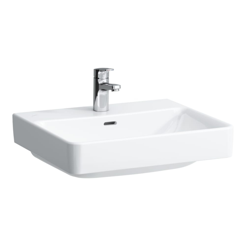 LCC Active PRO S Umywalka ścienna 550 x 465 mm, otw. na bat., z otw. przelew., szlifowany spód LAUFEN H816962A001041