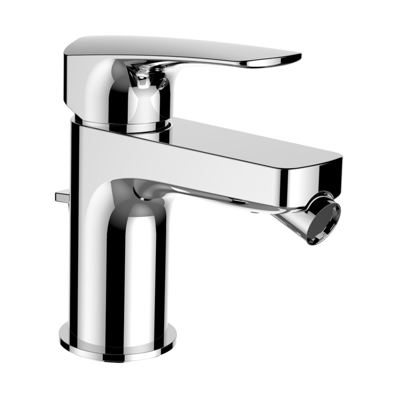 Bateria bidetowa z korkiem automatycznym chrom LAUFEN HF500710100000