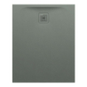 Brodzik Laufen Pro, Marbond, prostokątny 1000 x 800 mm, beton architektoniczny, odpływ na krótkim boku LAUFEN H2109510790001