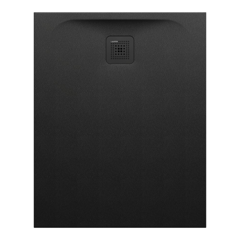Brodzik Laufen Pro, Marbond, prostokątny 1000 x 800 mm, czarny, odpływ na krótkim boku LAUFEN H2109510800001