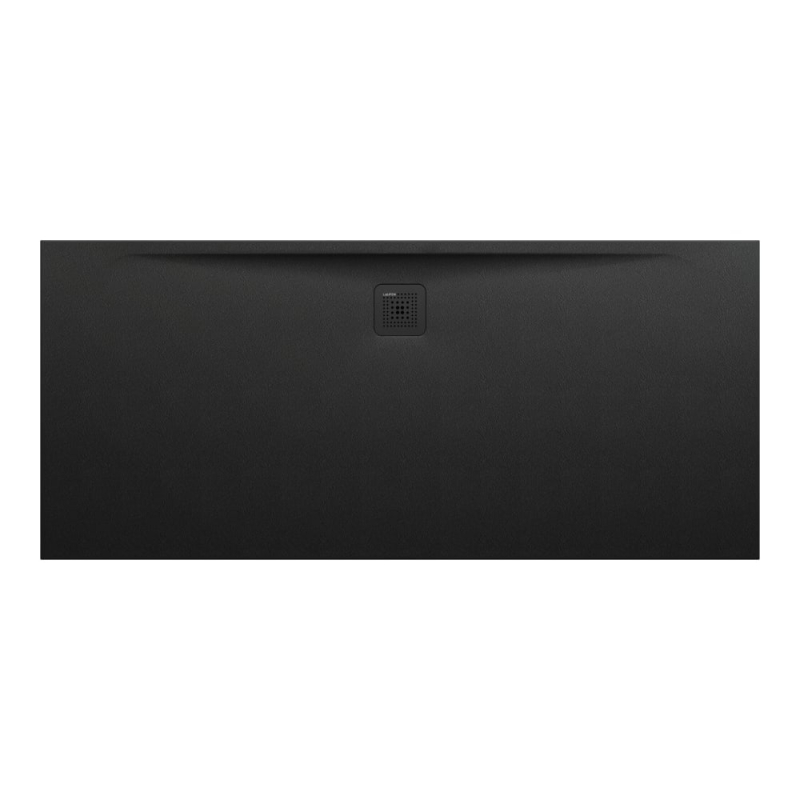 Brodzik Laufen Pro, Marbond, prostokątny 1800 x 800 mm, czarny odpływ na długim boku LAUFEN H2109550800001