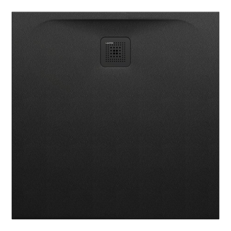 Brodzik Laufen Pro, Marbond, kwadratowy 900 x 900 mm, czarny z odpływem asymetrycznym LAUFEN H2109560800001
