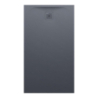Brodzik Laufen Pro 1400 x 800 mm, grafitowy, odpływ na krótkim boku LAUFEN H2129560780001