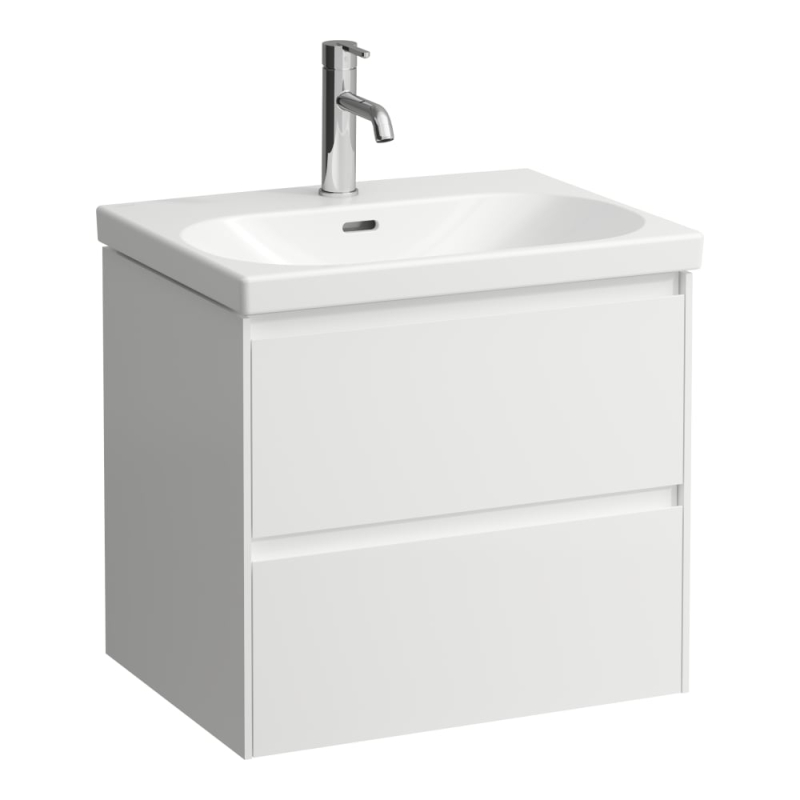Szafka podumywalkowa 2 szuflady 585x440x530, pasuje do umywalki LUA 810083, biały mat LAUFEN H4035321122601