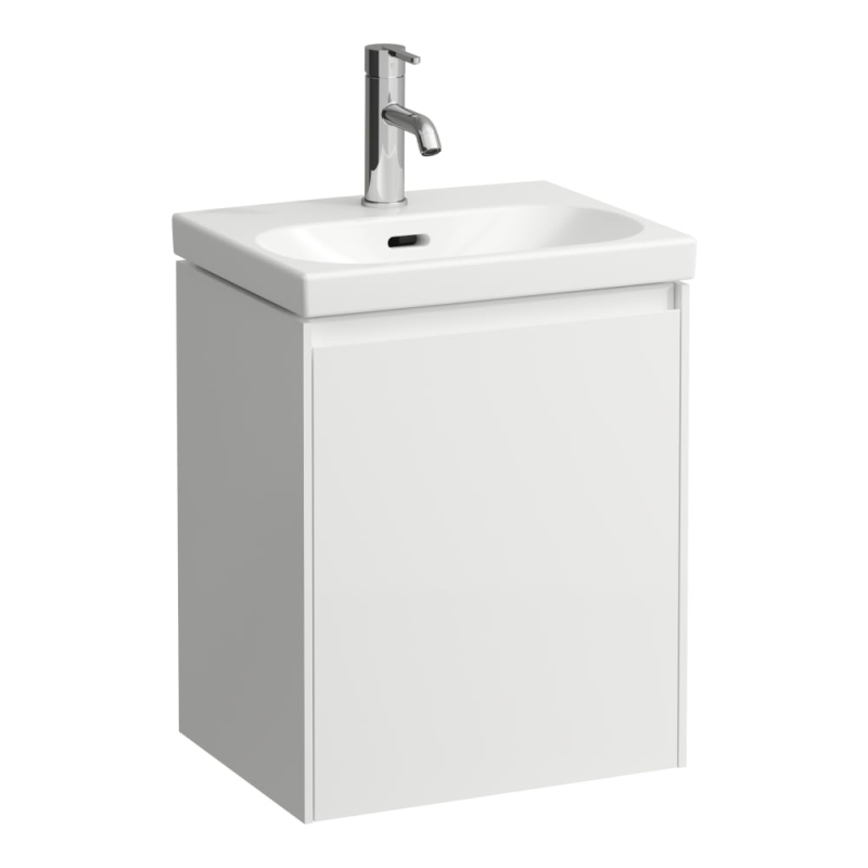 Szafka podumywalkowa 1 drzwi prawe 435x340x530, pasuje do umywalki LUA 815081, biały połysk LAUFEN H4035021122611