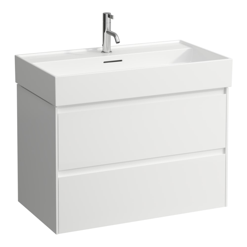 Szafka podumywalkowa 2 szuflady 785x440x530, pasuje do umywalki LUA 810087, biały połysk LAUFEN H4035521122611