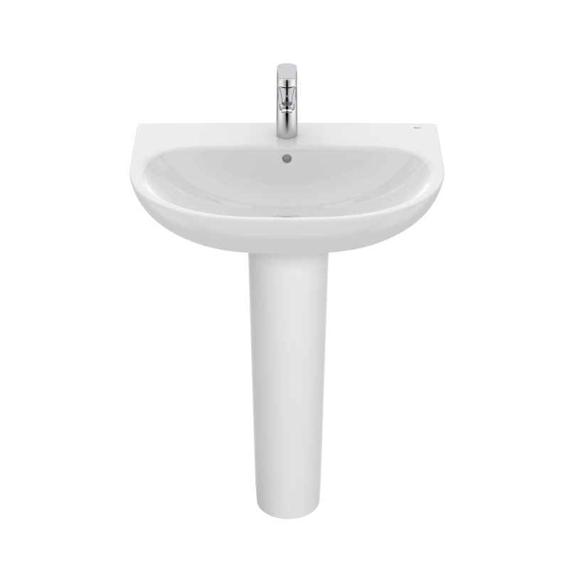 VICTORIA Umywalka ścienna 45x38 cm z otworem na baterię ROCA A325V04000