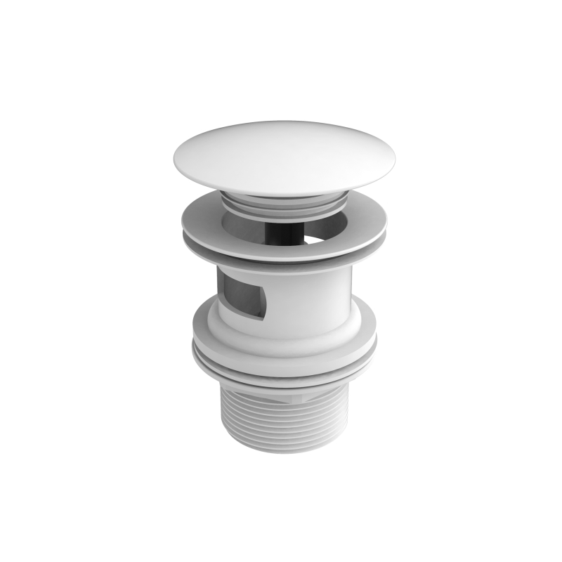 Korek uniwersalny click-clack 65mm biały mat ROCA A5054015B0