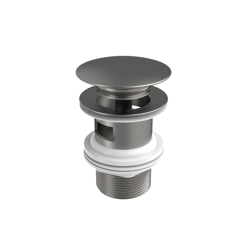 Korek uniwersalny click-clack 65mm PVD Inox ROCA A5054015SM