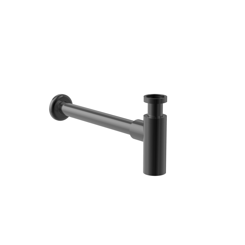 Półsyfon butelkowy 300 mm 1 1/4x32 PVD Brushed Titanium Black ROCA A5064070NM