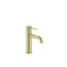 ONA Bateria umywalkowa sztorcowa z korkiem click-clack PVD Brushed Gold ROCA A5A3A9EVA0