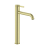 ONA Bateria umywalkowa sztorcowa wysoka z korkiem click-clack PVD Brushed Gold ROCA A5A349EVA0