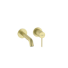 ONA Bateria umywalkowa dwuotworowa podtynkowa PVD Brushed Gold ROCA A5A359EVA0